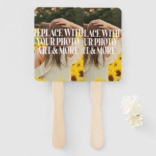 Leque Faça seu próprio ventilador da mão