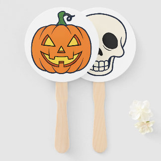 Leque Faces de Stick do Halloween - Props de Partido Dup
