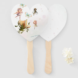 Leque Fadas e fãs de jardim de fantasia