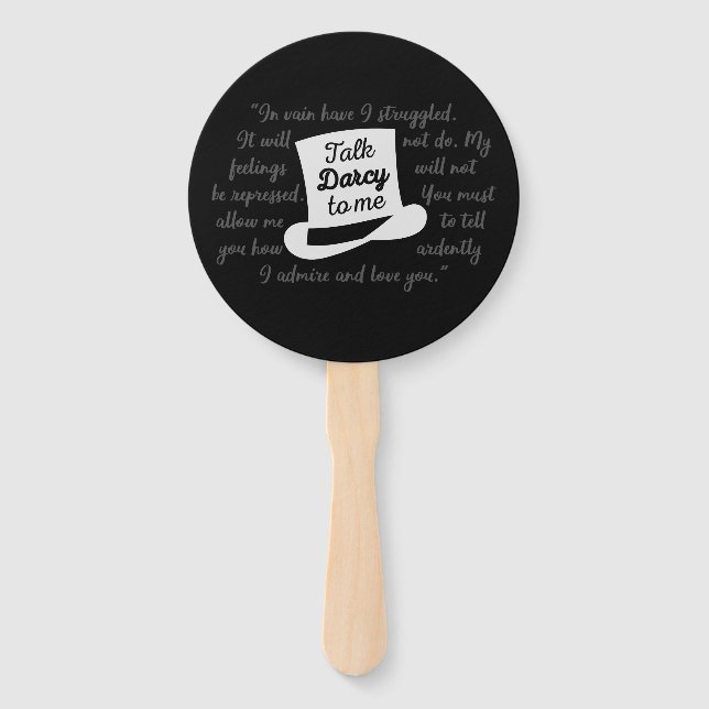 Leque Fale comigo Darcy II (Frente)