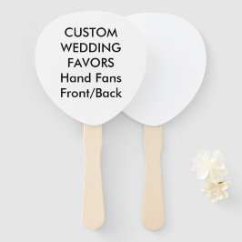 Leque Fãs de MÃO personalizadas de Casamento - PADDLE BR