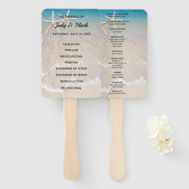 Leque Fãs do Programa de Casamento de Praia da Starfish