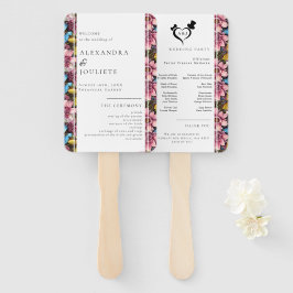 Leque Fãs do Programa de Casamento Moderno com Foto