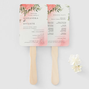 Leque Fãs do Programa de Casamento Moderno com Foto