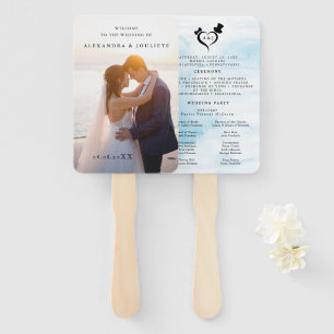 Leque Fãs do Programa de Casamento Moderno com Foto