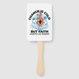 Leque Fé nos mantém aquecidos - Uplifando a Trabalho de 