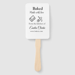 Leque Feita com amor, empresa de padaria adiciona textur