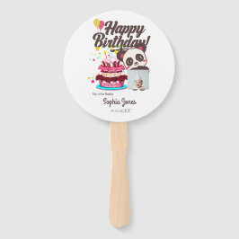 Leque Feliz Aniversário, Meu Bebê - Foto Personalizada/