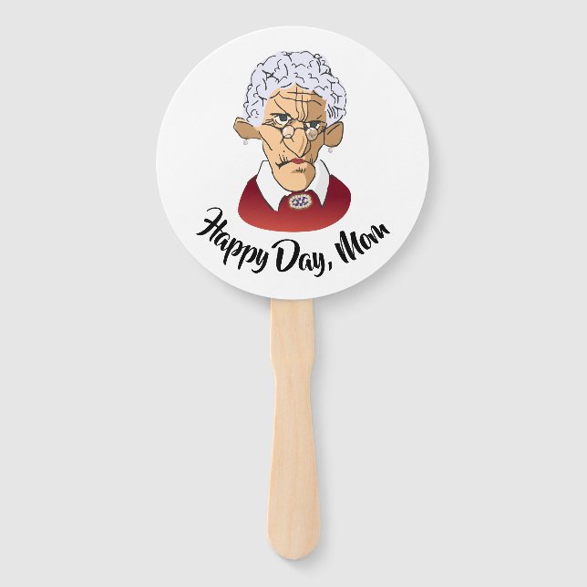 Leque Feliz Dia, Humor do Dia da Mãe (Frente)