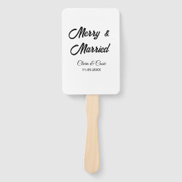 Leque Feliz e adicionar casal casado Nome data feriadoCh