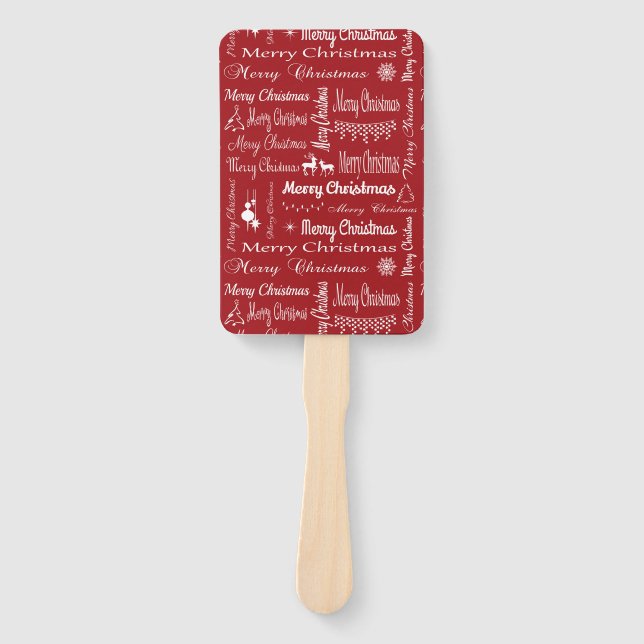 Leque Feliz Natal (Frente)