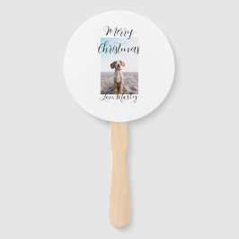 Leque Feliz Natal gato de estimação presentes de Natal