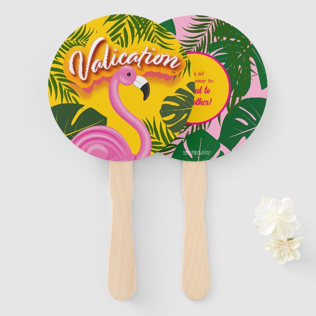 Leque Férias de validação Pinky (Frente e Verso)