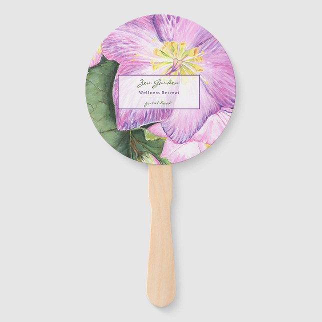 Leque Férias Florais  (Frente)