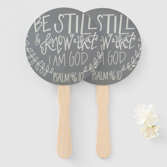 Leque Fique A Saber Que Eu Sou Deus Fã (Frente e Verso)