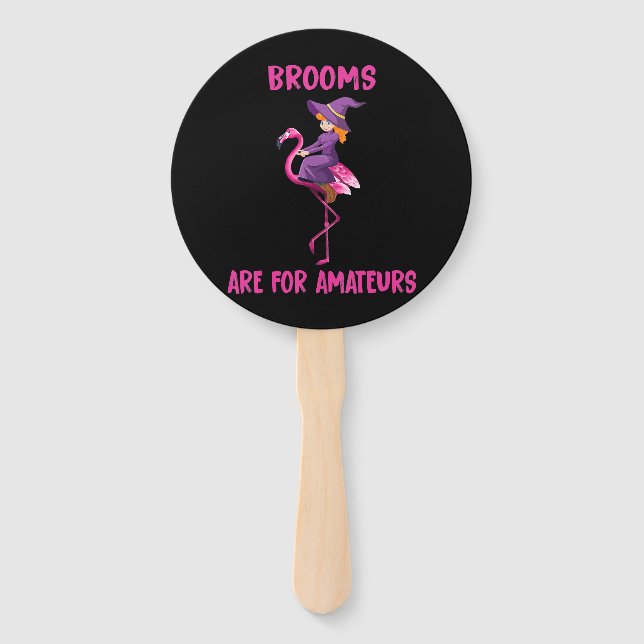 Leque Flamingo | Fusível de Halloween Flamingope (Frente)