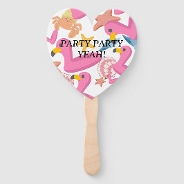 Leque Flamingo summer party