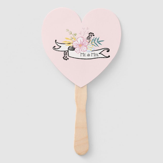 Leque Floral Sr. E Sra. (Frente)