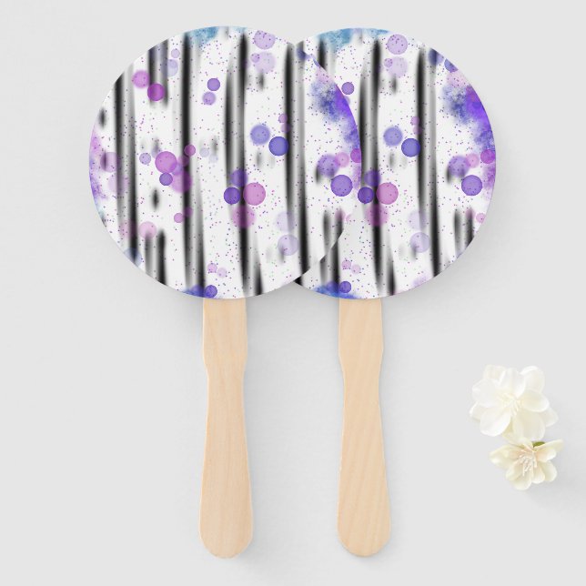 Leque Fluxo de Bolhas Cósmicas (Frente e Verso)