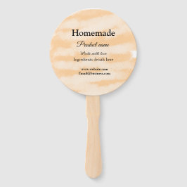 Leque Folha caseira feita com amor adicionar texto site