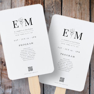 Leque Folhagem Chic Moderna e Minimalista Nascível