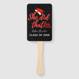 Leque Formando & Boujee| Ela Fez Isso| Vermelho & Preto