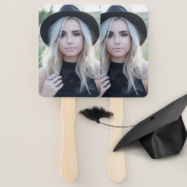 Leque Formando de Ventilador de Graduação Uma Foto Grand