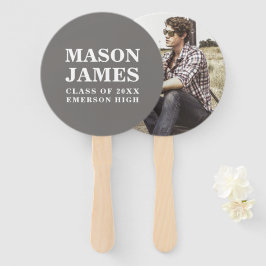 Leque Formatação de Fotos Moderna de Cinza Simples