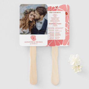 Leque Foto: casamento da margarida rosa moderna Groovy