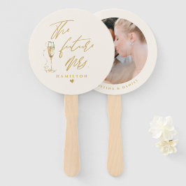 Leque Foto de Tipografia de Script Dourado Moderno