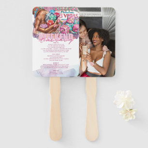 Leque Foto Inicial Afro Bachelorette de Las Vegas