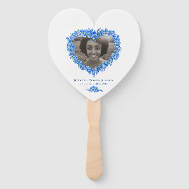 Leque Foto memorial esquecendo-me do programa cardíaco