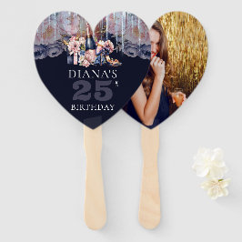 Leque Foto Personalizada de Aniversário para Adulto a Qu