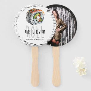 Leque Foto personalizada: Sushi Birthday