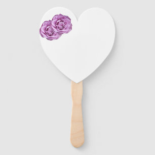 Leque Fotos de rosas coloridos lavanda em a