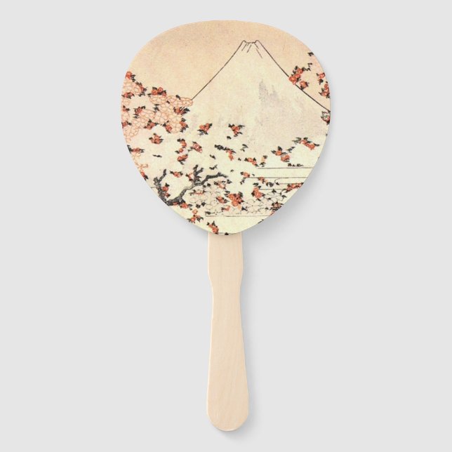 Leque Fuji sobre Sakura (Frente)