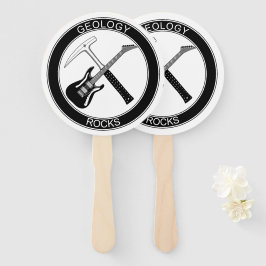 Leque Geologia Rocks Conjunto de Ventiladores de Mão