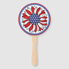 Leque Girassol Patriótico