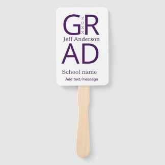 Leque Grad typography modern graduation simple minimal c