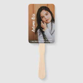 Leque Graduação Moderna de Foto de Formando Simples