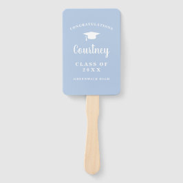 Leque Graduação Moderna do Conselho Mortar de Foto Simpl