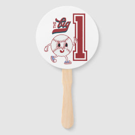 Leque Grande Rookie De Beisebol Do Ano Primeiro Aniversá