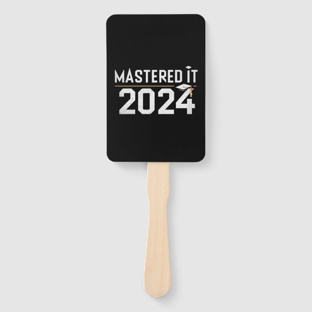 Leque Grau de mestrado Mastered 2024 Mestrados (Frente)