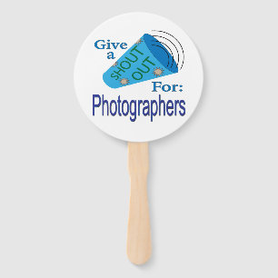 Leque Gritar para Fotógrafos