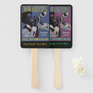 Leque Grupo feito sob encomenda do fã da mão de texto