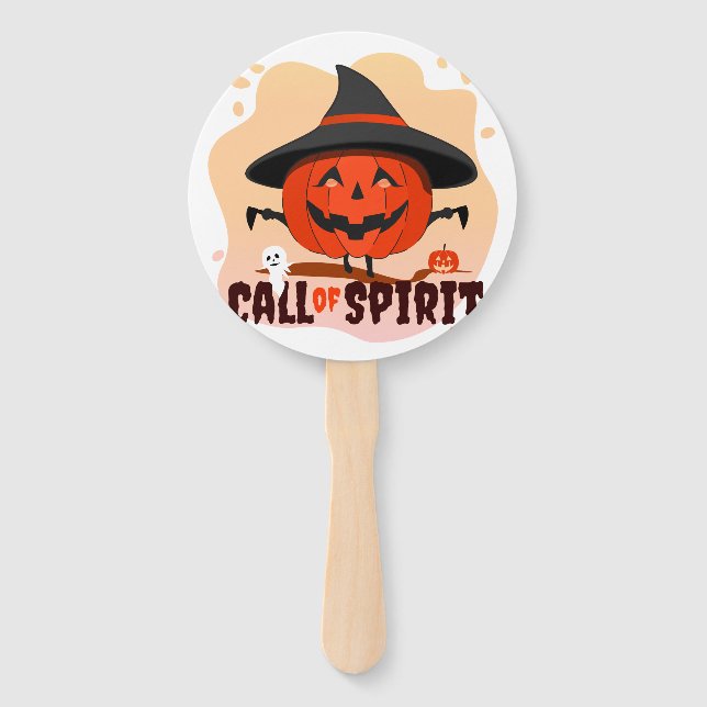 Leque Halloween Call of Spirit (Frente)