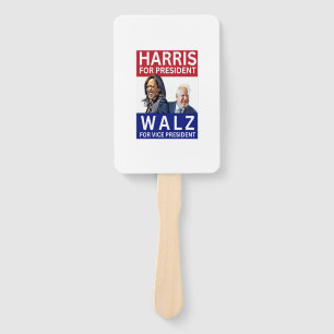 Leque Harris Para Presidente Walz Para O Vice-Presidente