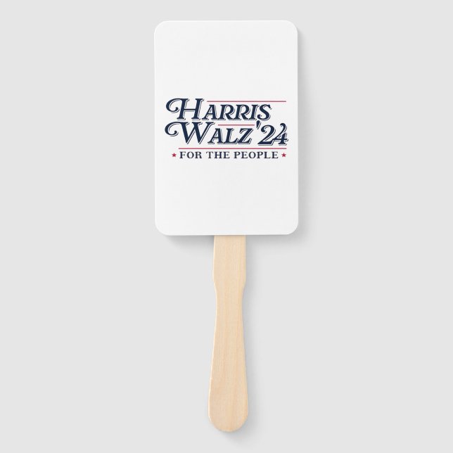 Leque Harris Walz 2024 (Frente)