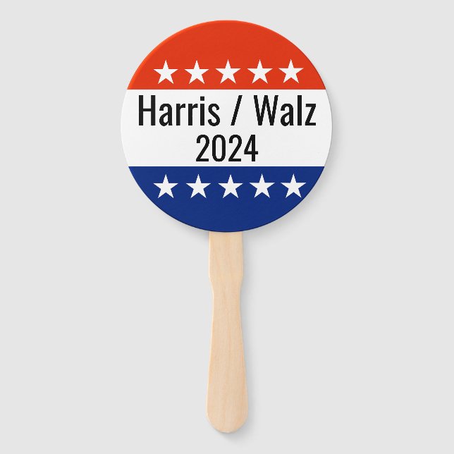 Leque Harris Walz 2024 Eleição (Frente)