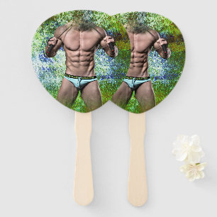 Leque Homem sexy muscular branco de SlipperyJoe, alto-fa